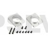  217049 CNC Tail Boom Clamp (silver anodized)